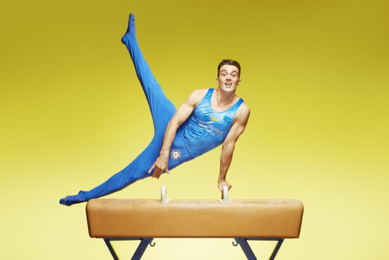 Alberto Busnari - Most Thomas flairs on a pommel horse in one minute
GuinnessWorld Records 2015
Photo Credit: Paul Michael Hughes/Guinness World Records